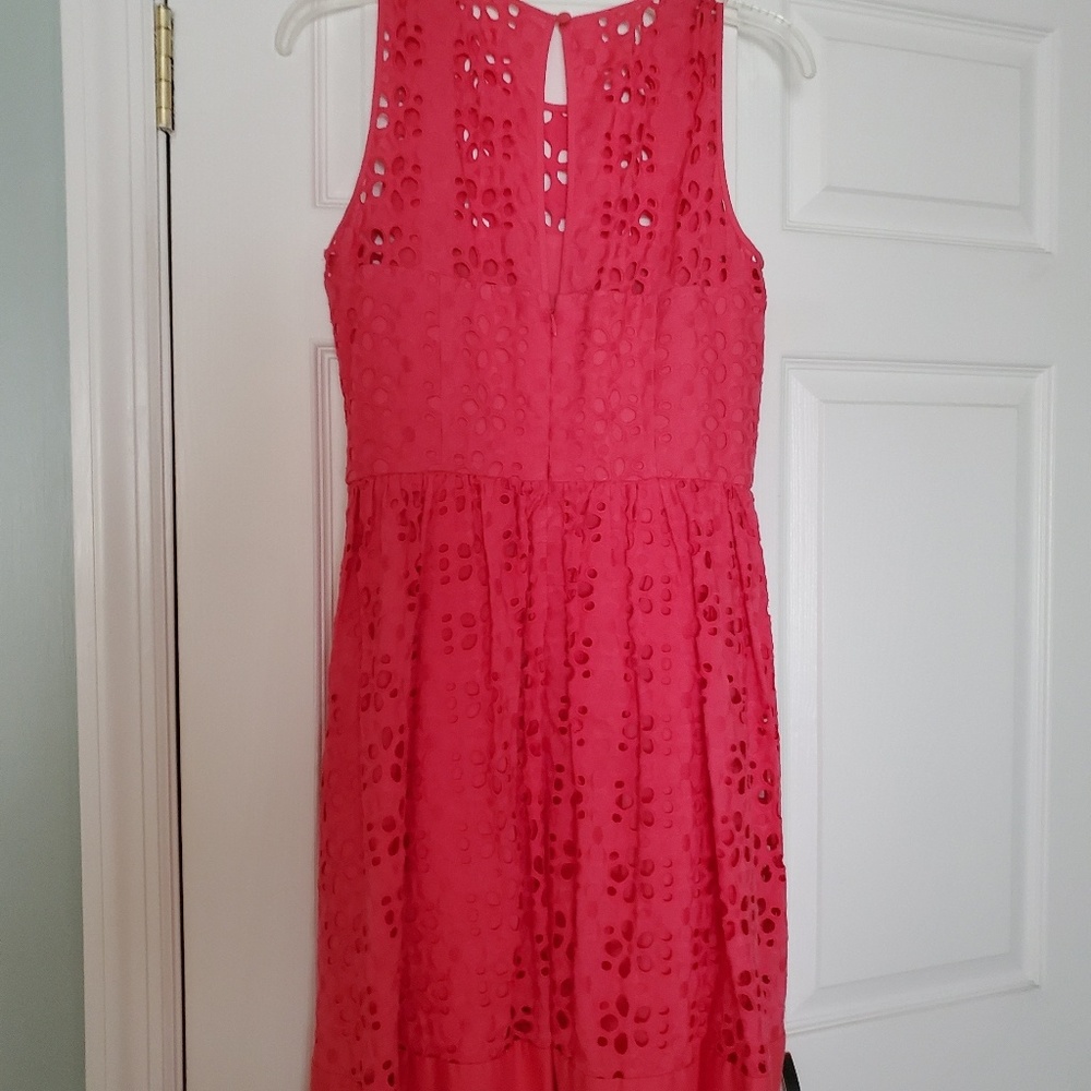 🍁Elisa J knee length coral dress